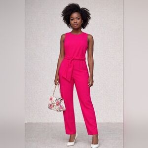 Banana Republic Vibrant coral Jumpsuit
